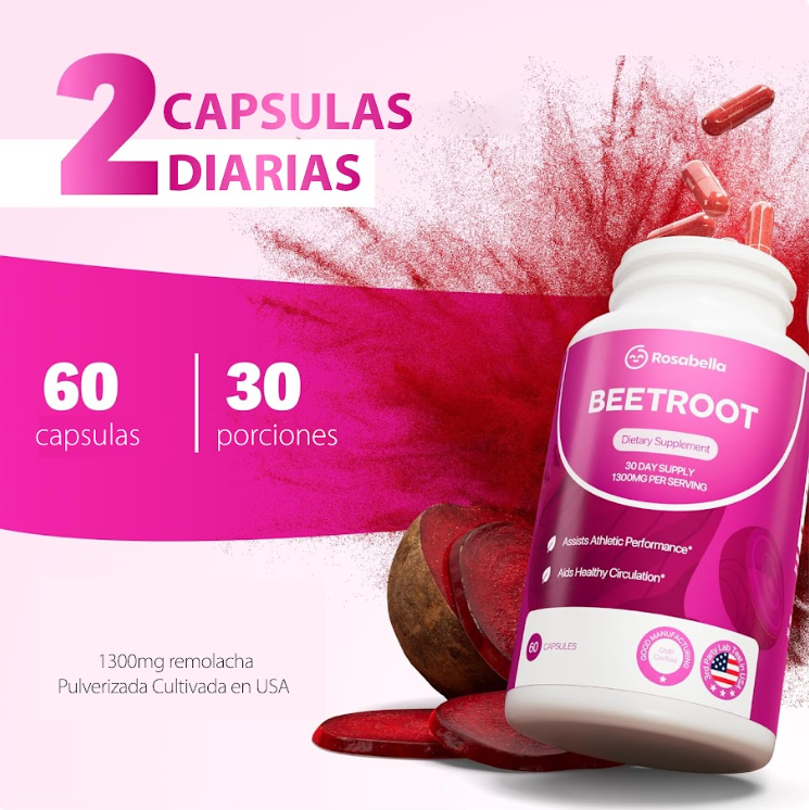Capsulas de Remolacha x60